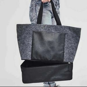 DSW Weekend Messenger Bag with Shoe Compartment